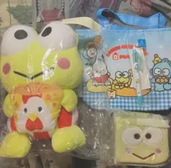 サンリオ当たりくじ　けろけろけろっぴ　からあげくんセット