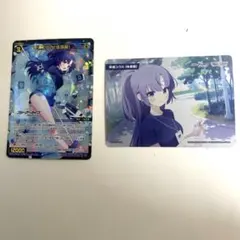 ブルアカ ウィクロス 体操服早瀬ユウカ メモロビカードなど