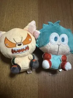 僕のヒーローアカデミアアニマルぬいぐるみバクドッグデクシープ2体セット 値下げ⭕️