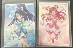 プリキュアウエハース YESプリキュア5GOGO 2장 세트