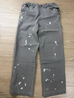★中古★XLARGE kids ダメージ風デニムパンツ 140