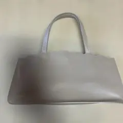 FURLA スカラップエッジ ハンドバッグ ベージュ