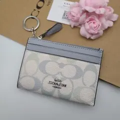新商品　COACH　コーチ　カードケース　コインケース　定期ケース　正規品