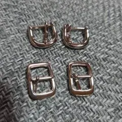 バックル 金属パーツ 4個セット ハンドメイド