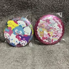 ハローキティ 缶バッジ 2個セット