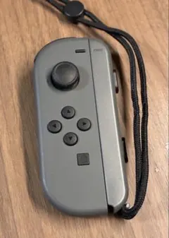 ジョイコン　Joy-Con　左　グレー　ストラップ付き