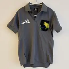ATHLETA グレー シャツ カラフルポケット　美品