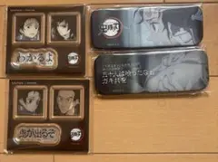 鬼滅の刃 ダイニング くじ 冨岡義勇 竈門炭治郎 アクリル 缶バッジ 5個