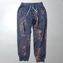 一点物 RIPNDIP ブリーチ加工 スウェットパンツ L 刺繍 ロードナーマル