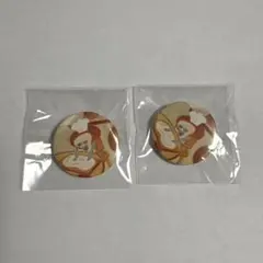【非売品】パンどろぼう 豆缶バッジ 2個セット