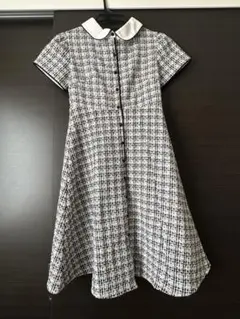 An MILLE ツイード ミニワンピース 半袖のサムネイル