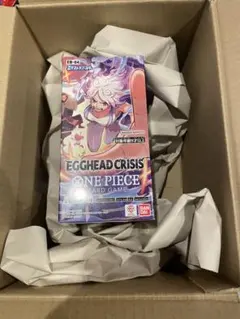 【新品　未開封　テープ付】 ワンピースカードゲーム EGGHEAD CRISIS