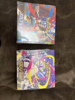 ポケモンカード メガブレイブ1BOX メガシンフォニア1BOXシュリンク付き