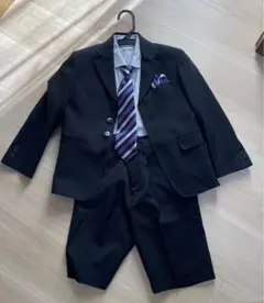 YOUR SPECIAL DAY キッズスーツ 120cm 黒 ネクタイ付き