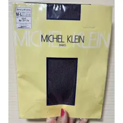 MICHEL KLEINファインメッシュ パンティストッキング　ディープパープル