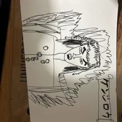 中2が描いた手描きイラスト ケンシロウ 北斗の拳のサムネイル