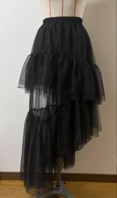 GRL アシンメトリーチュールスカートのサムネイル