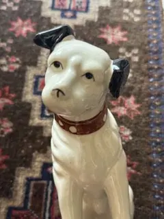【美品】ヴィンテージ ビクター Victor ニッパー犬 置物 21cmのサムネイル