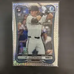 村上宗隆 topps bowman chrome mojo リフラクター RC - メルカリ