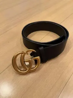 GUCCI インターロッキングベルト 85 34 黒 - メルカリ