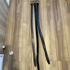 レザー ベルト 3本セット ブラック2本/ブラウン1本