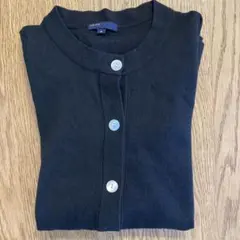 SHIPS ブラックカーディガン