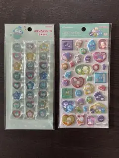 サンリオ おはじきシール ハンギョドン ラメきらクリスタルシール はぴだんぷい