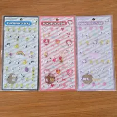 スヌーピー PUKUPUKU SEAL シール 3枚セット