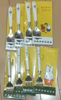 ミッフィー フォーク 8本セット LAWSON