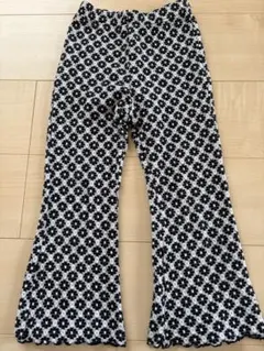 【美品】フレアパンツ 花柄 120サイズ