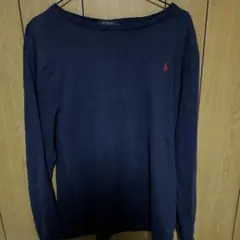 POLO RALPH LAUREN 長袖カットソー XL刺繍 ポロラルフローレン