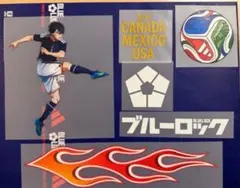 日本代表 2026 アディダス ブルーロックコラボ 熱圧着シート 凪誠士郎