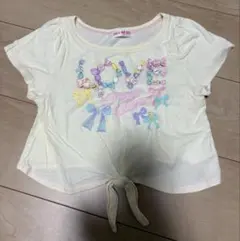 mezzo piano メゾピアノ　Tシャツ　130センチ　半袖　イエロー