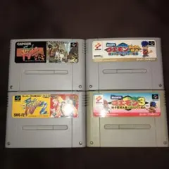 スーパーファミコン　ソフト　4セット売り