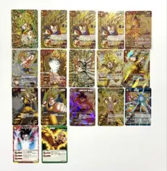 ミラクルバトルカードダス　ミラバト ドラゴンボール 孫悟空 17枚まとめ売り
