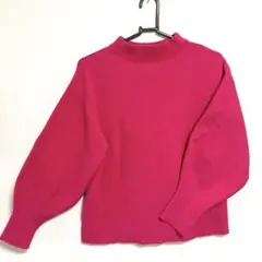 ニット　パフスリーブ　春.秋用