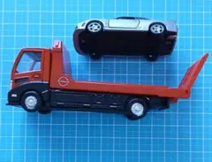 【連休セール】トミカ 積載車 キャリアカー 日産スカイラインGT-R 2台セット