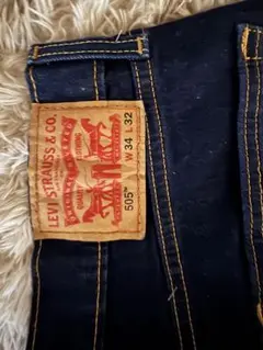 LEVI'S 505 ストレートデニム W34 L32
