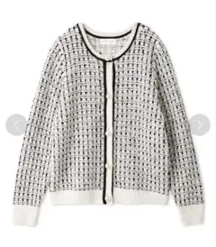 スナイデルホーム　ツイードカーディガン