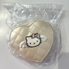 ハローキテイ　エンジェルキルティングハート コインケース