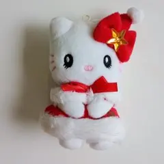 【希少】USJ限定 ハローキティ クリスマスマスコットキーチェーン 2019のサムネイル