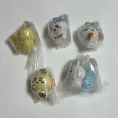 ちいかわ　たべものいっぱいマスコット2 ハチワレ　うさぎ　モモンガ　シーサー