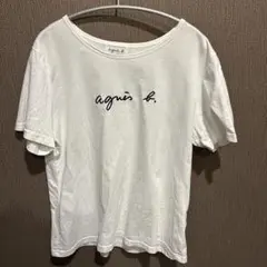 agnès b. ホワイト Tシャツ 半袖