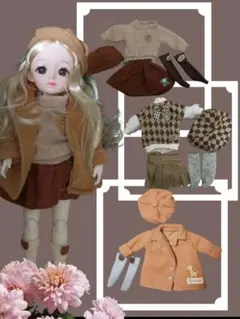 ドール本体とアウトフィットのフルセット　1/6 30cm bjd