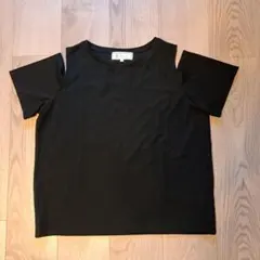 お値下げ中！ROPÉ PICNIC ブラック 半袖Tシャツ 38