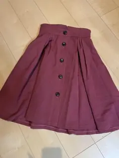 ミッシュマッシュ　フレアスカート ピンク