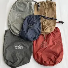 UNIQLO ユニクロ ウルトラライトダウンジャケット 袋のみ 5枚セット