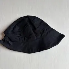 UVカット 日焼け防止 帽子 レディース UPF50+ つば広 黒