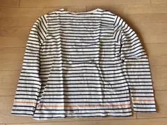 R. NEWBOLD ストライプ柄 長袖カットソー XL