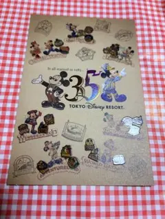ディズニーランド　35周年　ミッキーマウス　パーク限定ポストカード